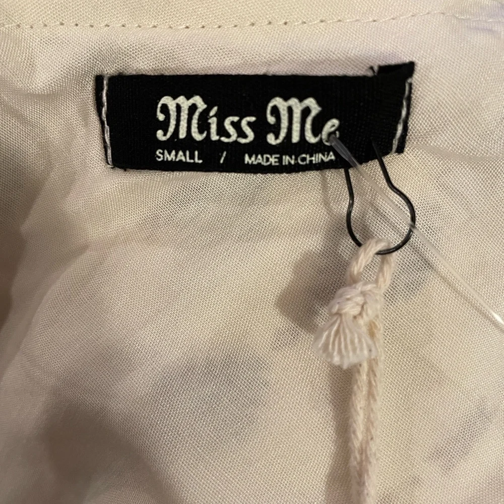 Miss Me Cream Pattern Top - Picture 5 of 7